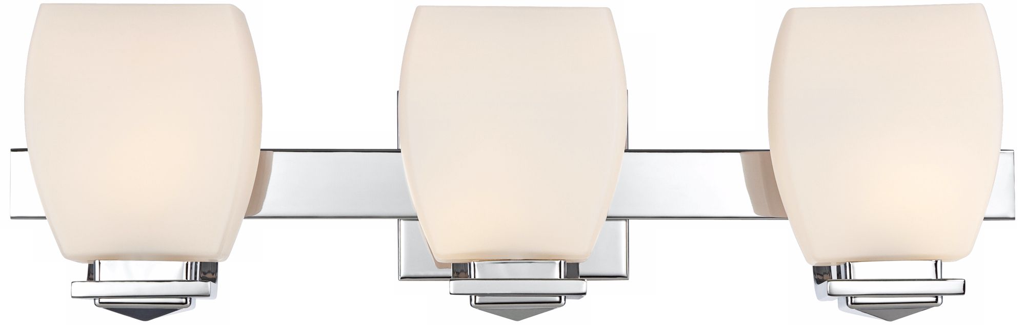 Possini Euro Chrome 22" Wide Bathroom Wall Light