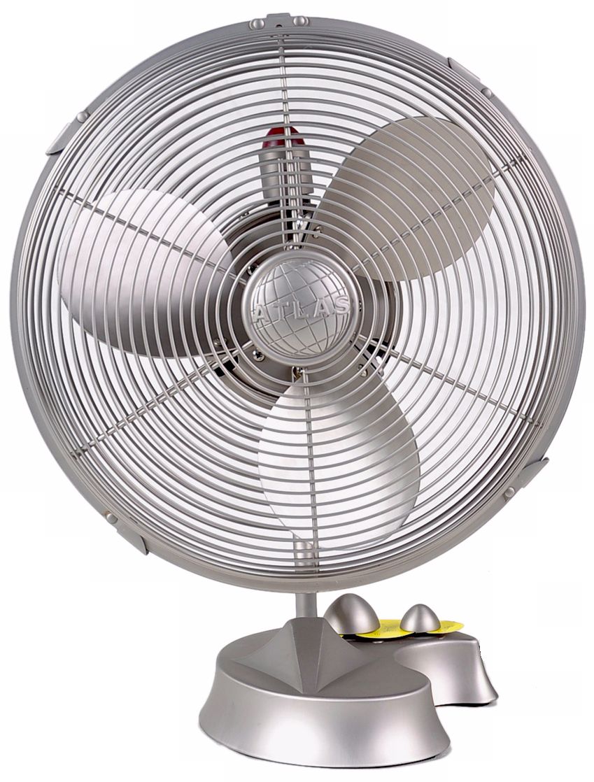 Cinni Brushed Nickel Desk  Fan