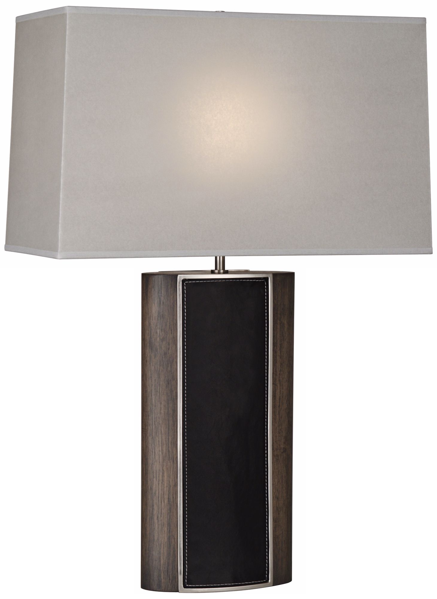 Robert Abbey Emile Black Walnut Finish Table Lamp