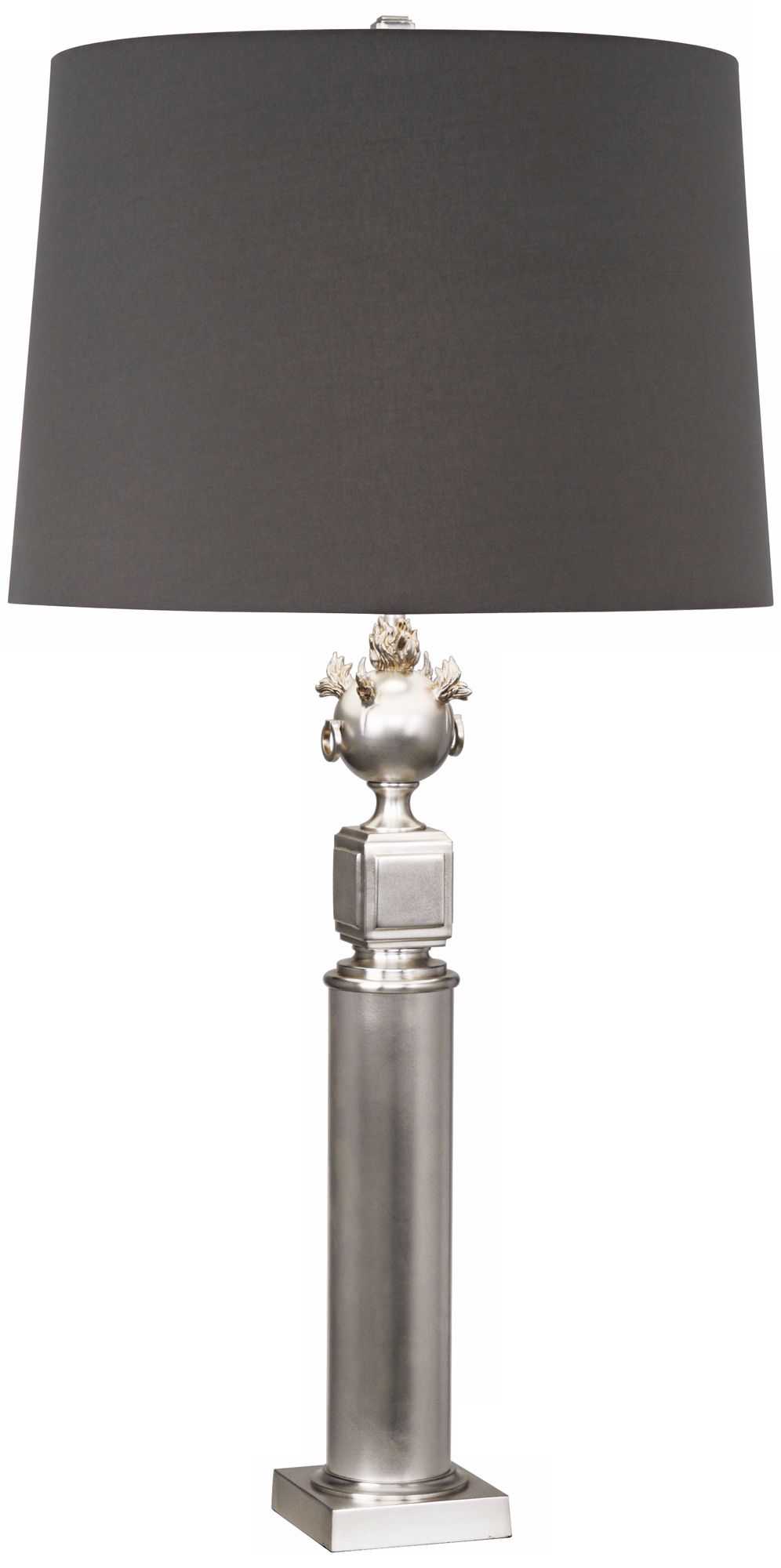 Robert Abbey Mary McDonald Leopold Gray Shade Table Lamp