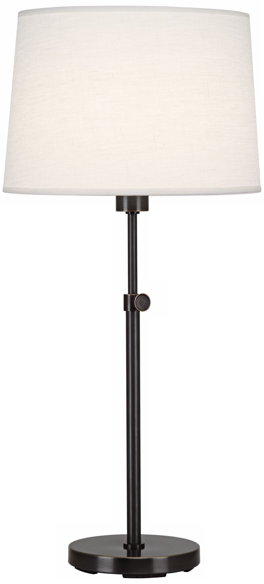 Robert Abbey Koleman Adjustable Deep Bronze Club Table Lamp