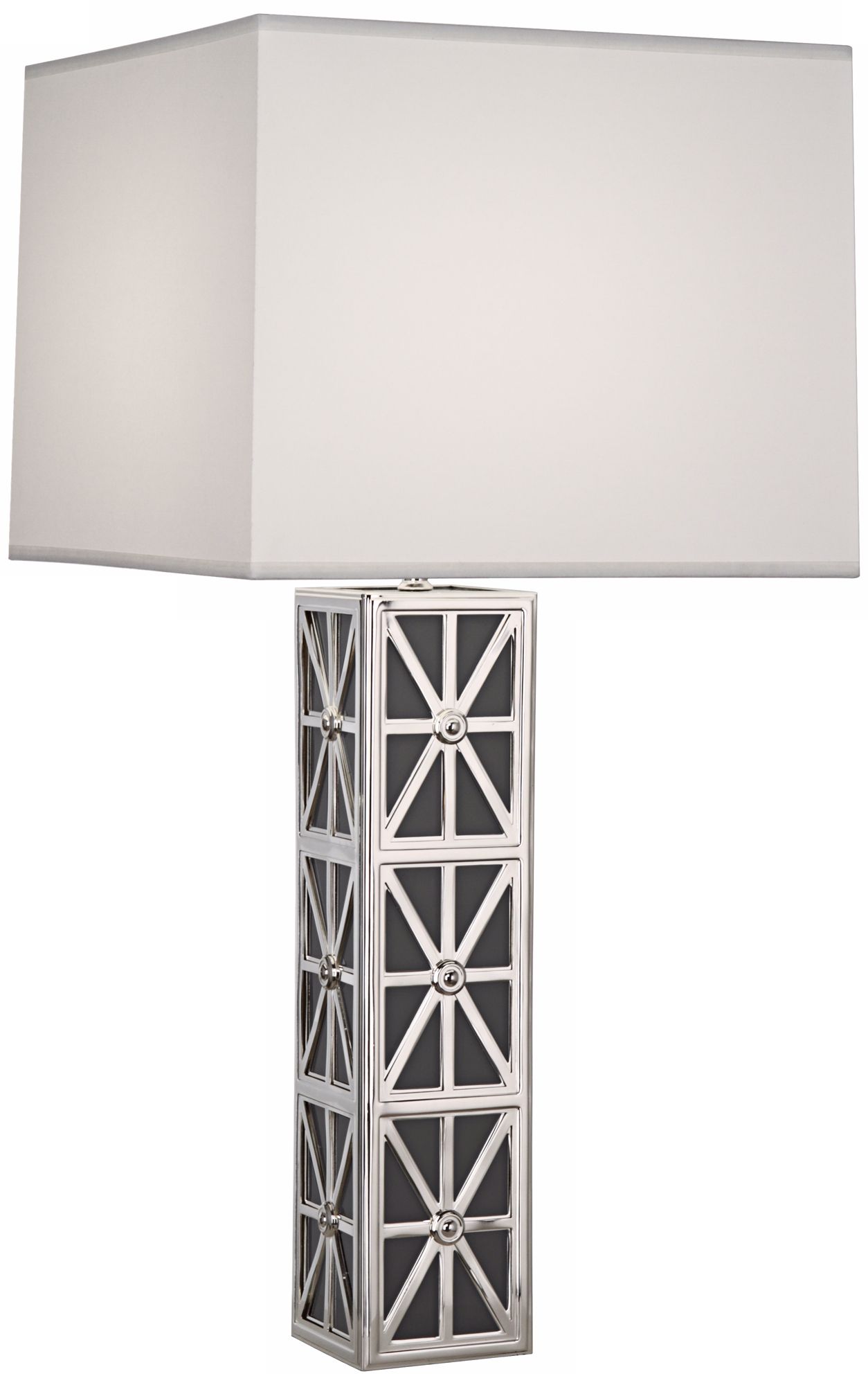 Robert Abbey Mary McDonald Directoire Silver Table Lamp
