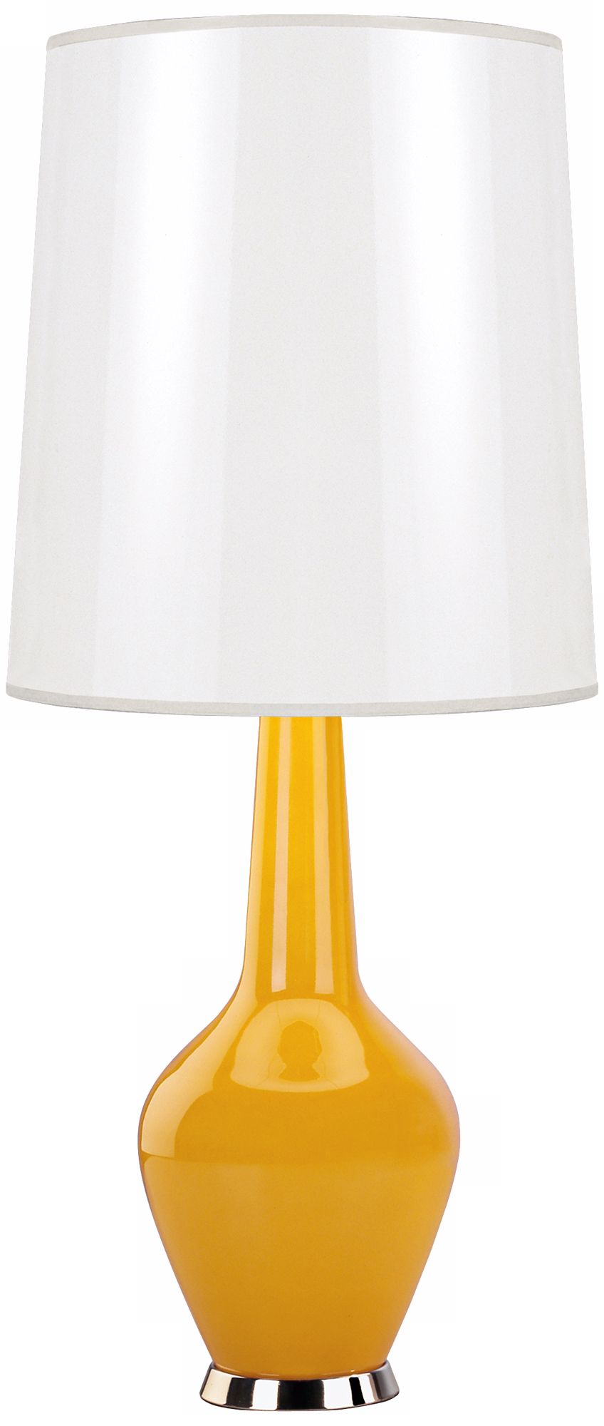 Jonathan Adler Capri Yellow Cased GlassTable Lamp