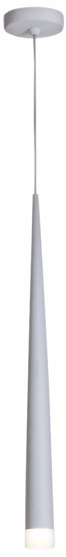 Luce Long White Mini Pendant Light
