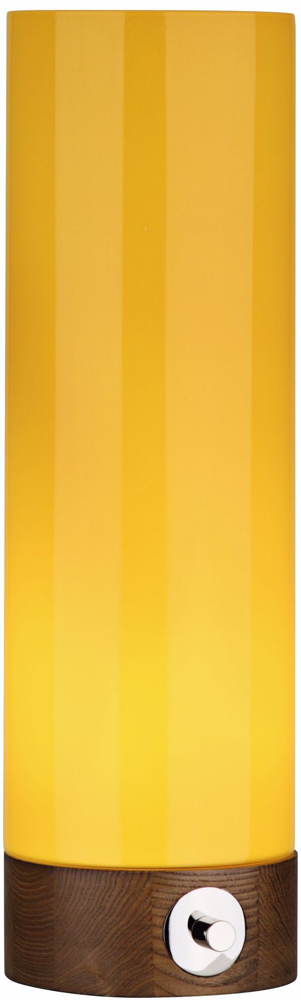 Jonathan Adler Capri Large Yellow Glass Table Torchiere