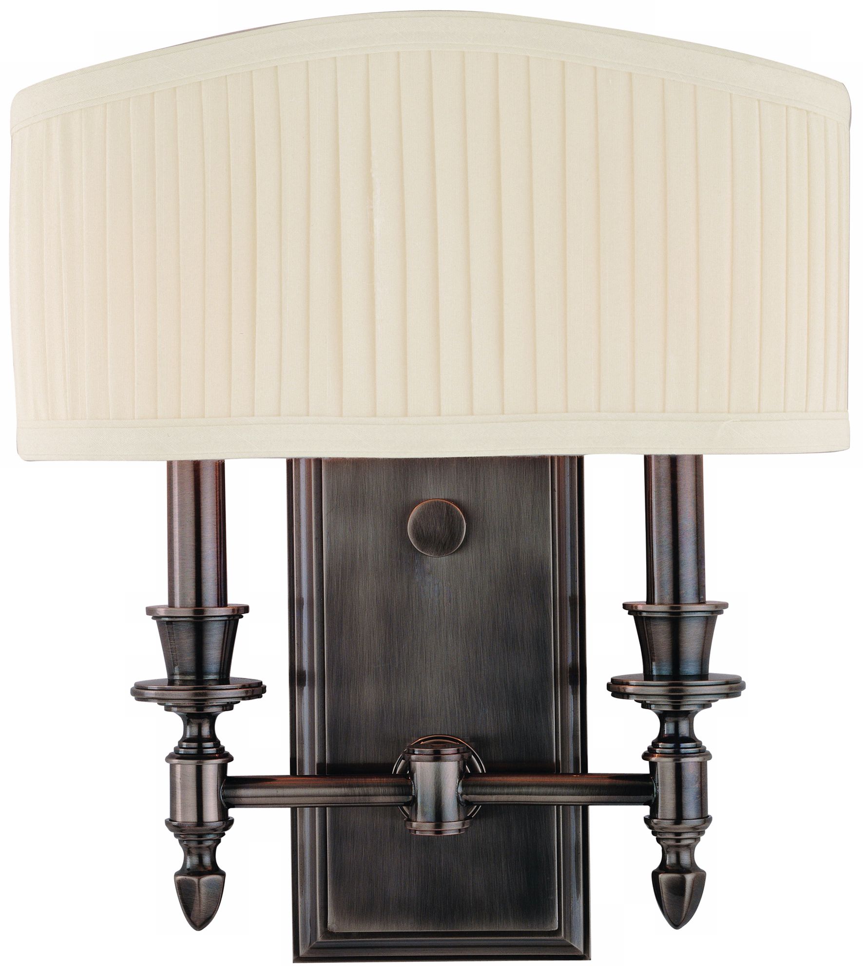 Hudson Valley Bridgehampton Nickel 2-Light Wall Sconce