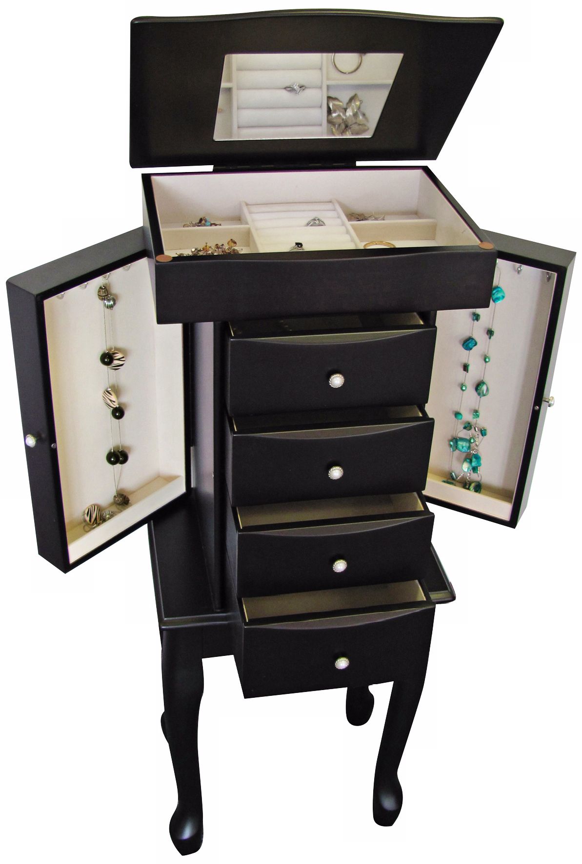 Mele & Co. Racquel Java Armoire Jewelry Box