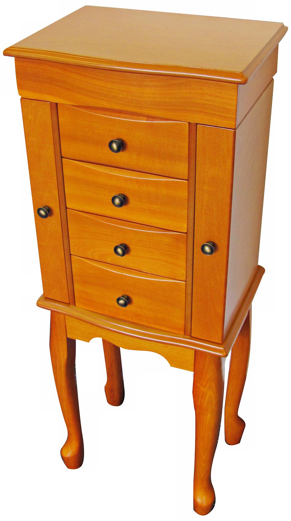 Mele & Co. Racquel Oak Armoire Jewelry Box