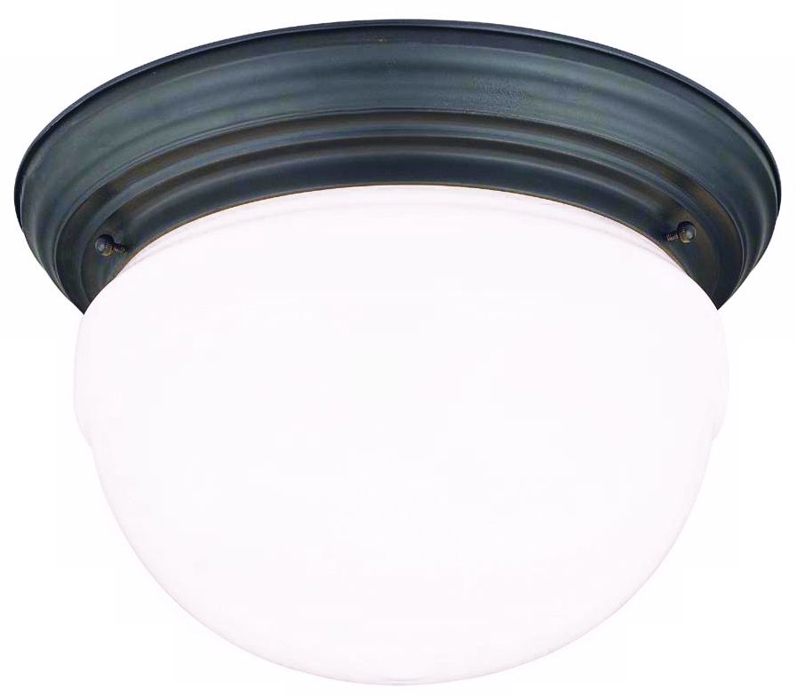 Hudson Valley Palisades Bronze Flushmount Ceiling Fixture