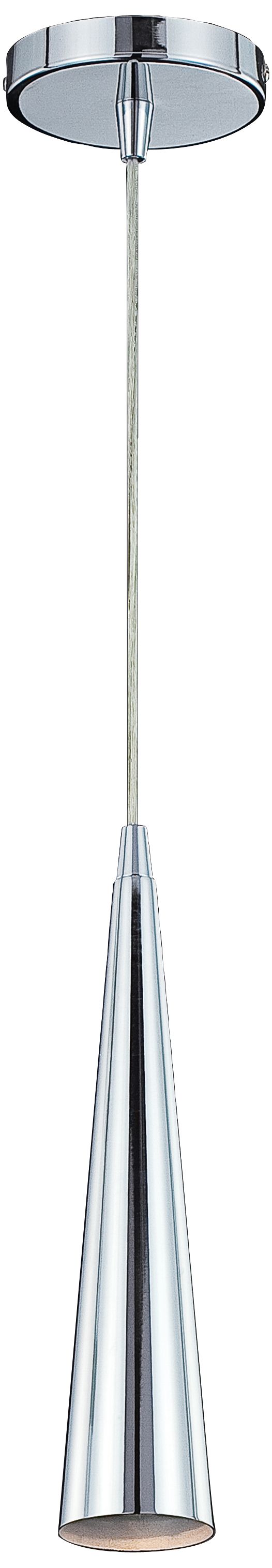 Sliver 12" High Chrome Mini Pendant Light