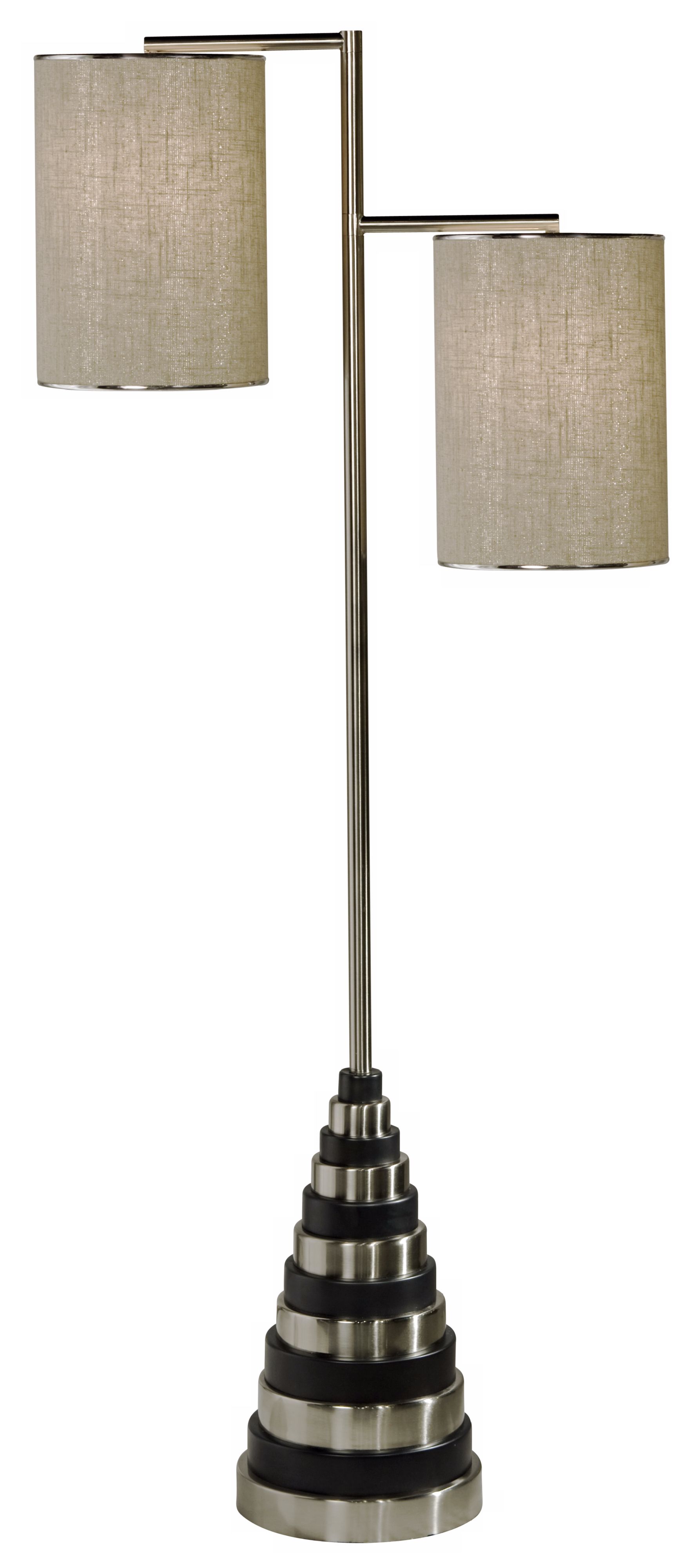 Thumprints Orthos Plated Steel Floor Lamp