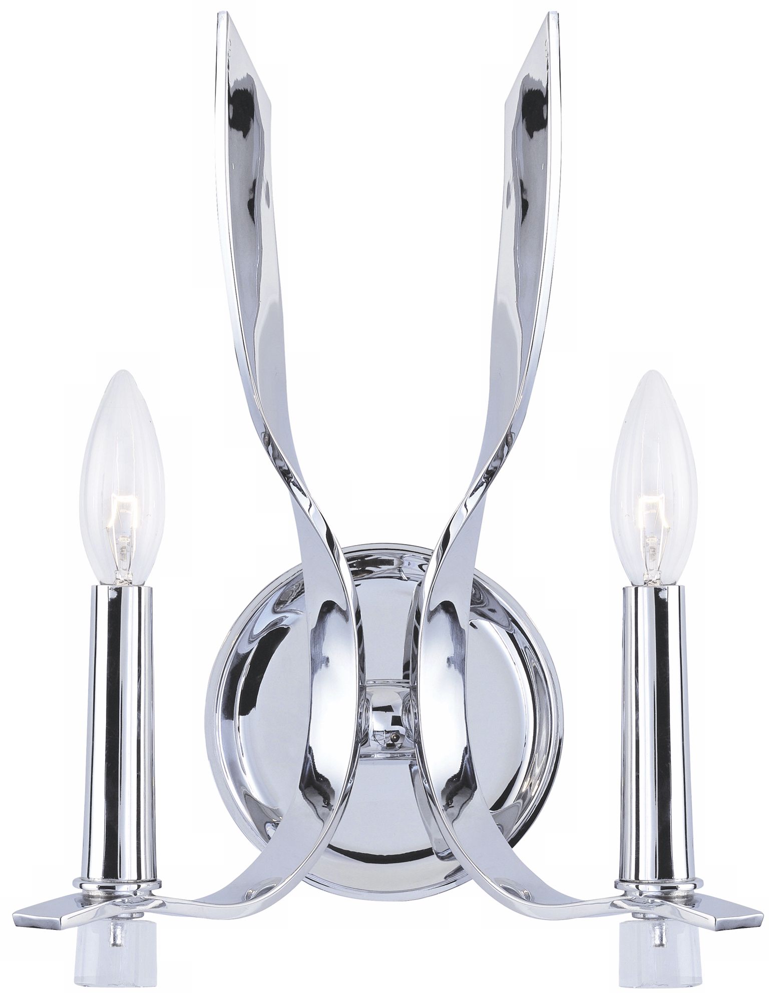 Hudson Valley Sterling Chrome 2-Light Wall Sconce