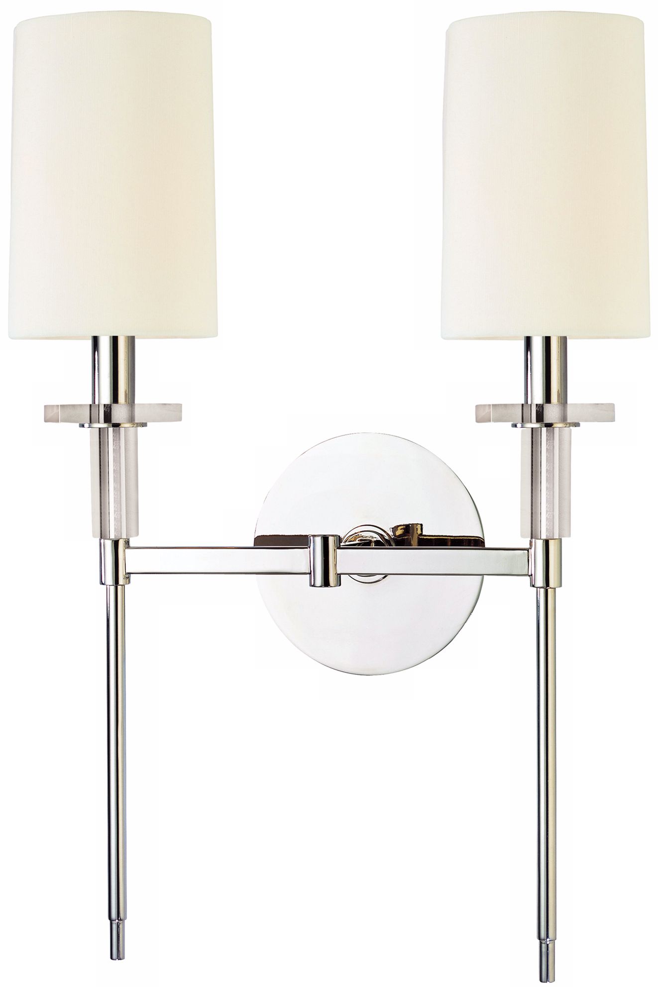 Hudson Valley Amherst Nickel 2-Light Wall Sconce