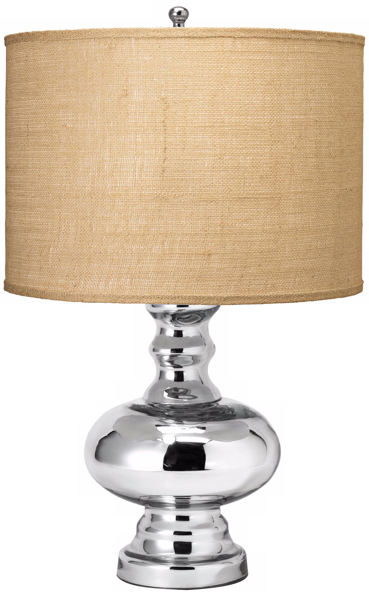 Jamie Young Small St. Croix Mercury Glass Table Lamp