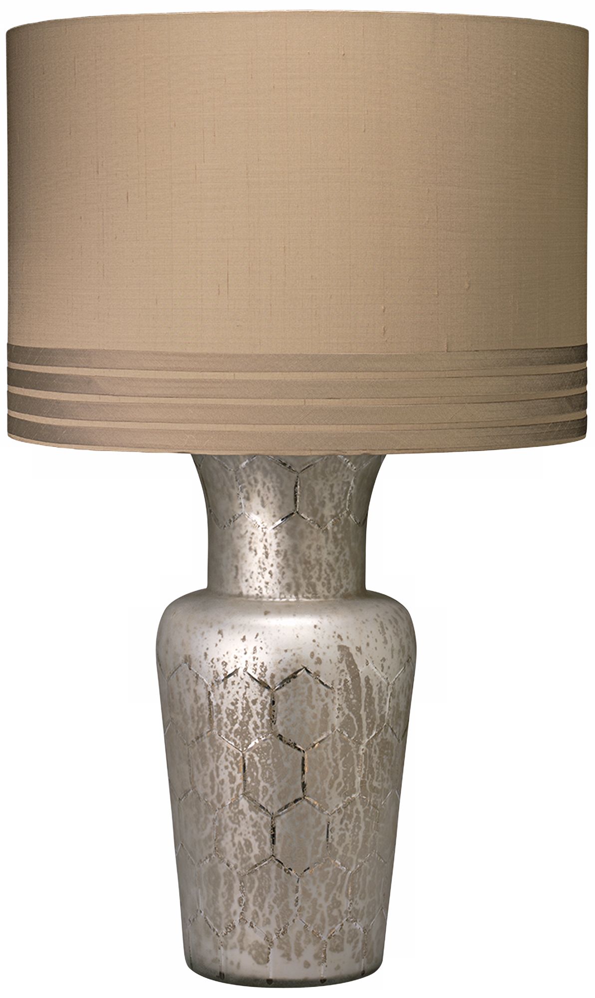 Jamie Young Urn Lattice Glass Table Lamp