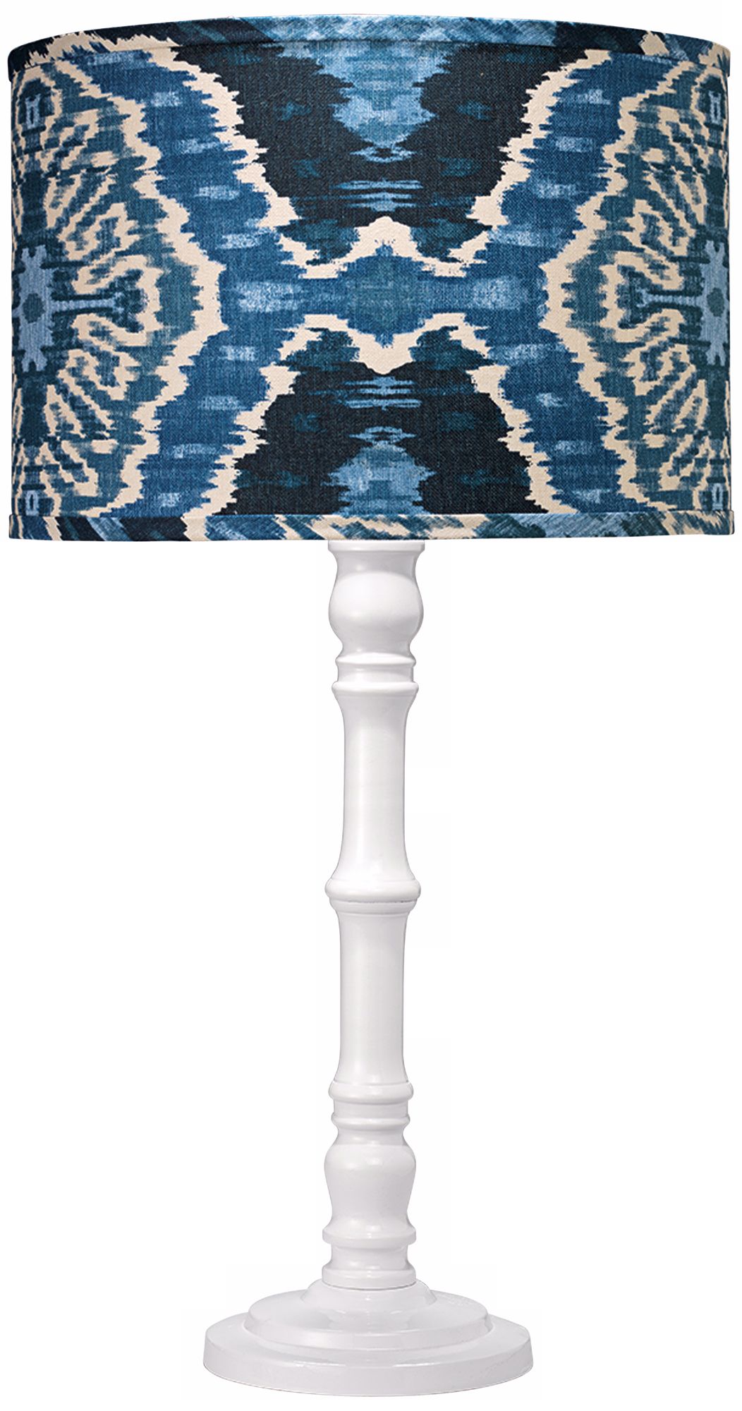 Jamie Young Longshan White Cast Metal Table Lamp