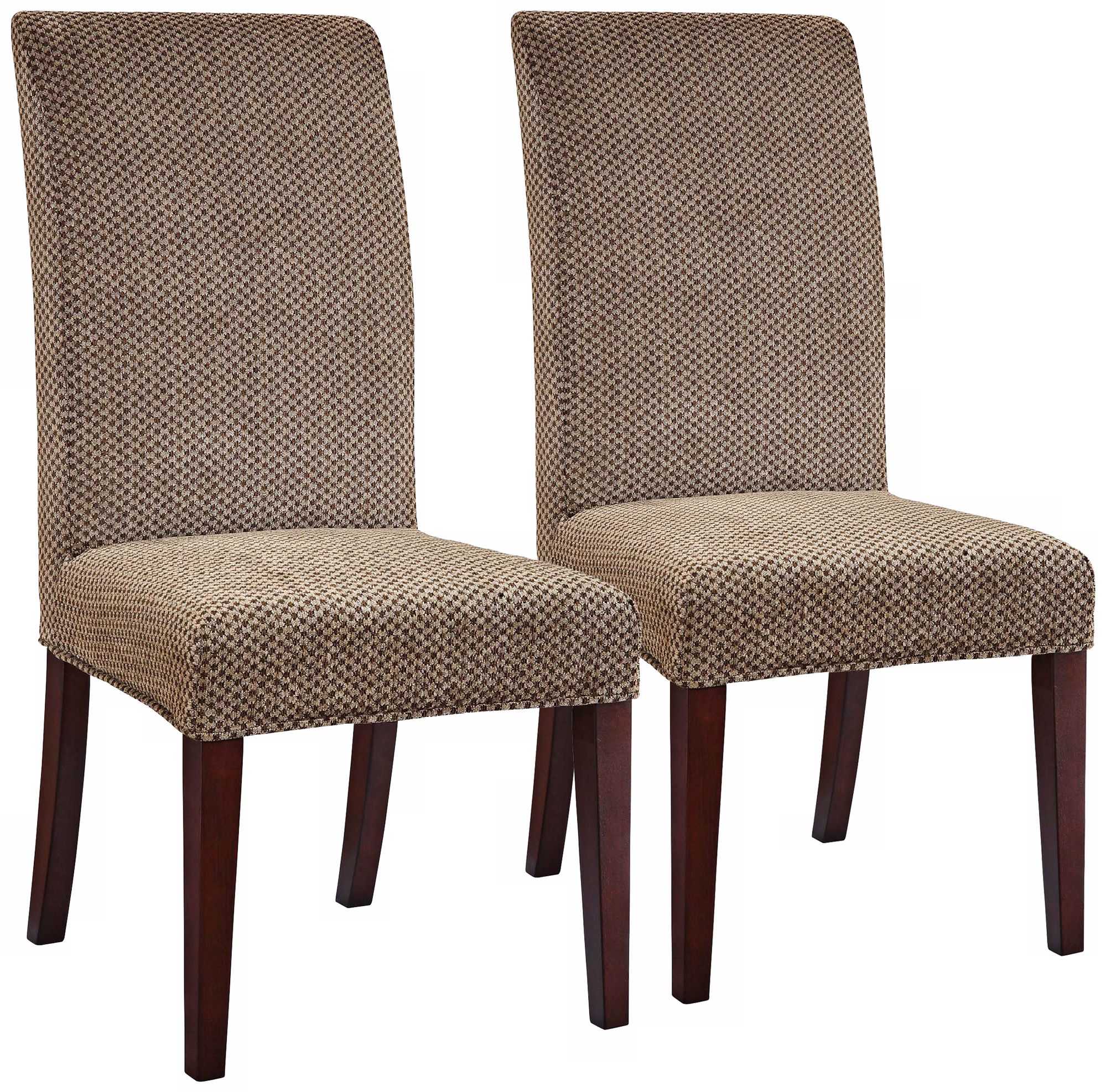 Beth Slipcovered Moore Parsons Armless Dining Chair