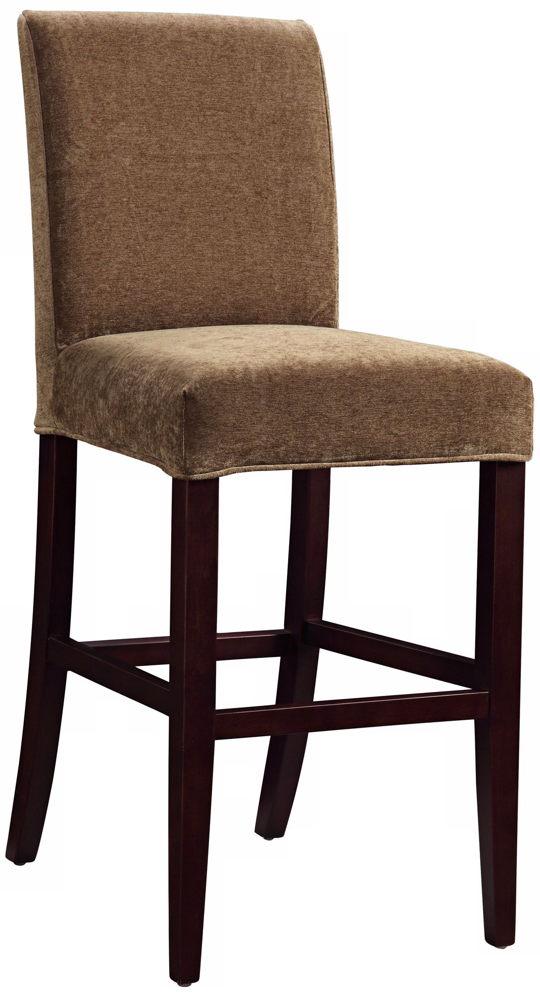 Annaleigh Slipcovered Monroe Parsons 26" High Counter Stool