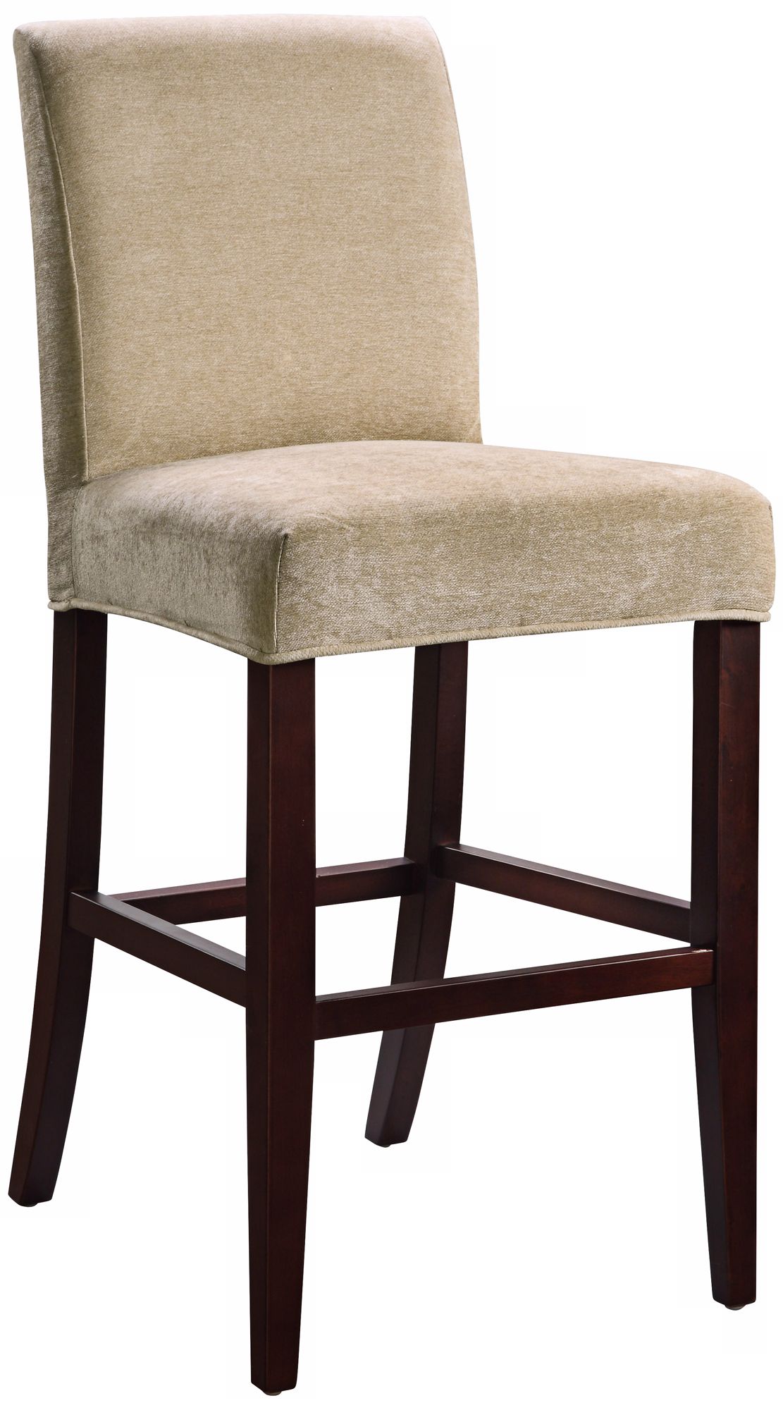 Emily Slipcovered Monroe Parsons 26" High Counter Stool