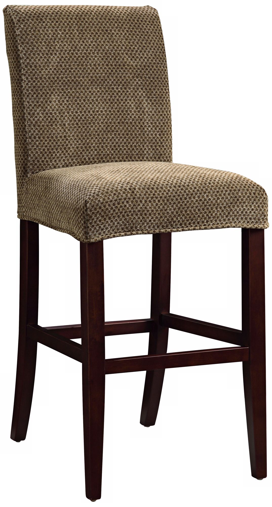 Beth Slipcovered Monroe Parsons 26" High Counter Stool