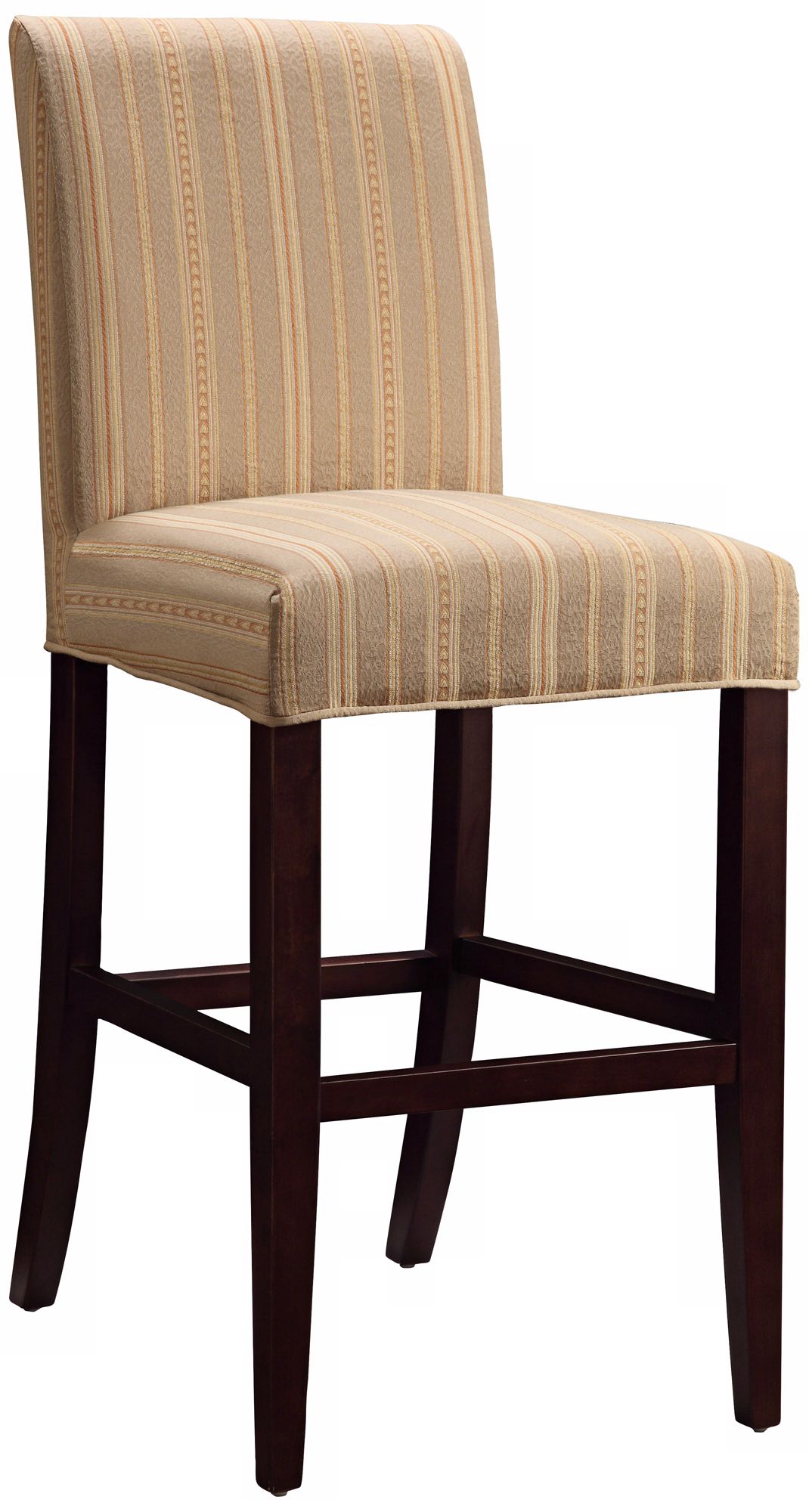 Diane Slipcovered Monroe Parsons 26" High Counter Stool