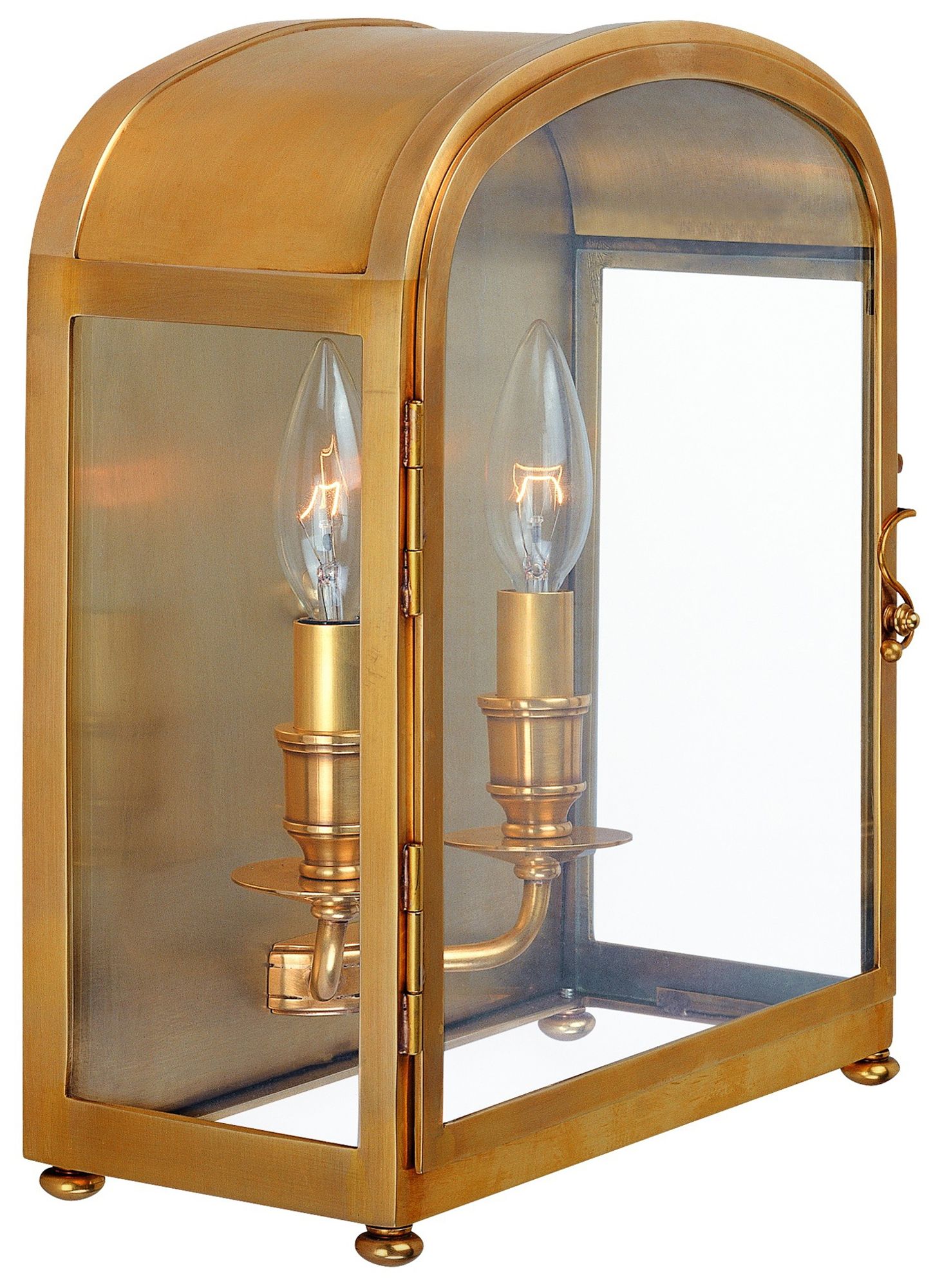 Hudson Valley Oxford Aged Brass 2-Light Wall Sconce