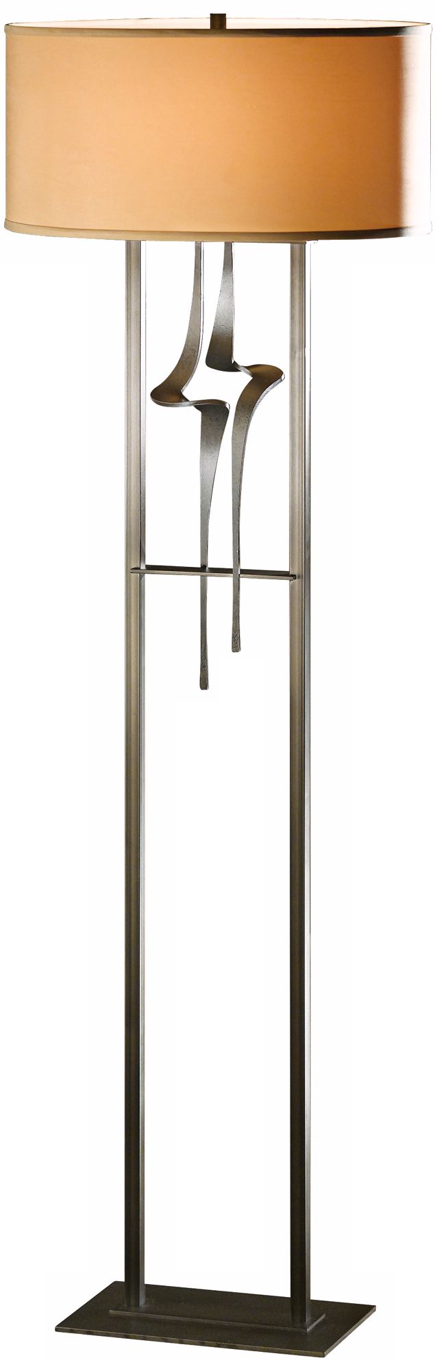 Hubbardton Forge Antasia with Doeskin Shade Floor Lamp