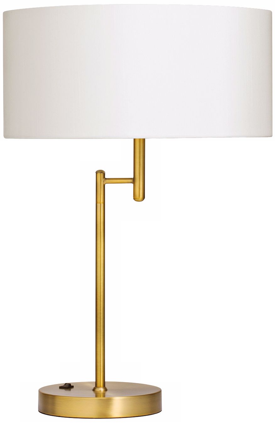 Kichler Ryder Brushed Brass Swing Arm Table Lamp