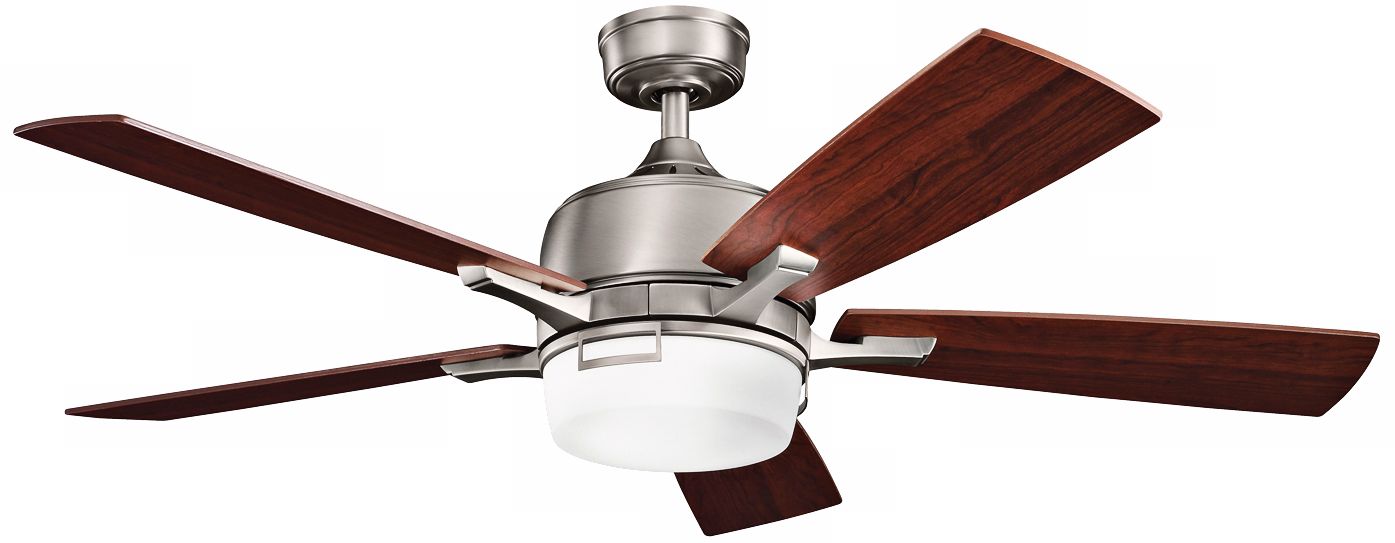 52" Kichler Leeds Pewter ENERGY STAR® Ceiling Fan