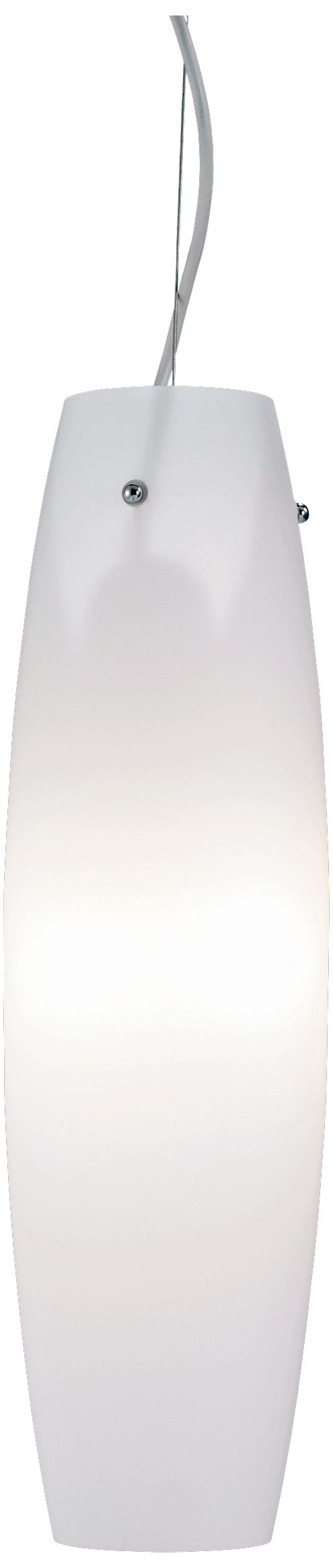 Serena 5 3/4" Wide Chrome and Glass Pendant Light