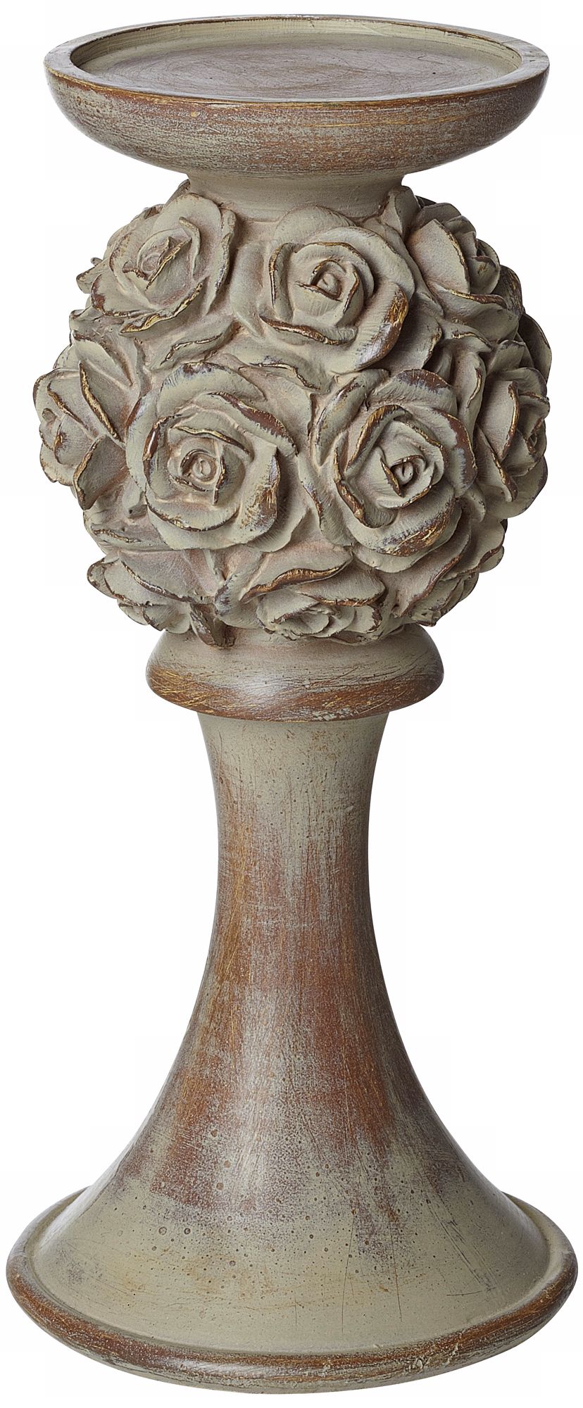 Rosabella 9 1/2 " High Pillar Candleholder