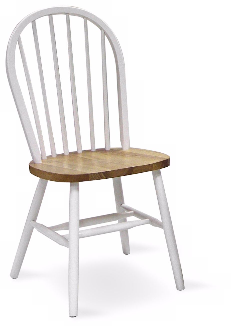 Windsor White Spindle Back 37" High Chair