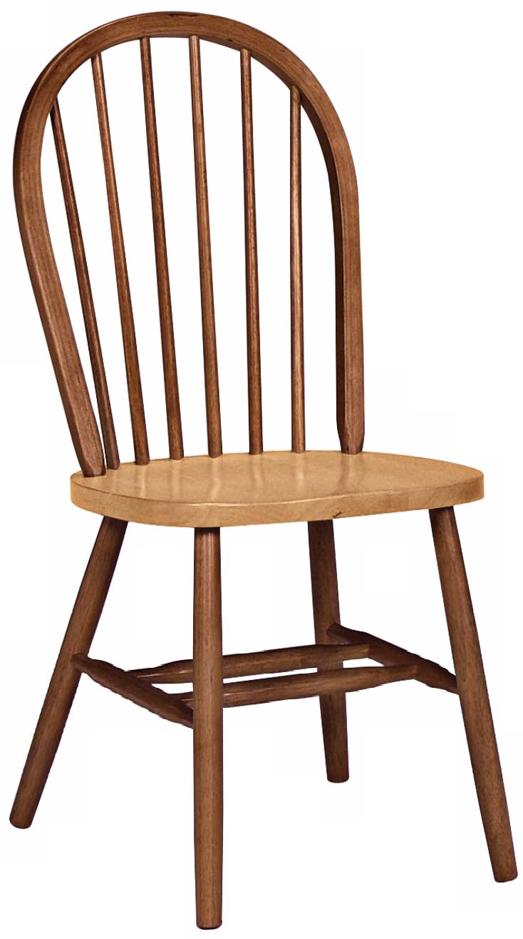 Windsor Cinnamon Espresso Wood Dining Chair