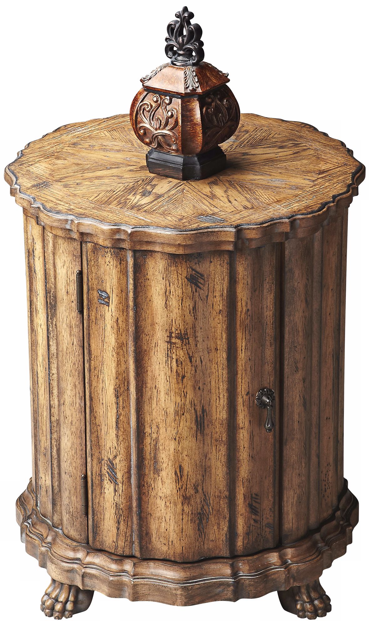 Stable Door Drum Table