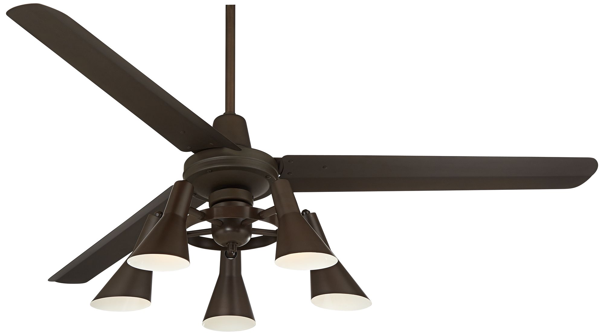60" Casa Vieja™ Turbina Oil-Rubbed Bronze Ceiling Fan