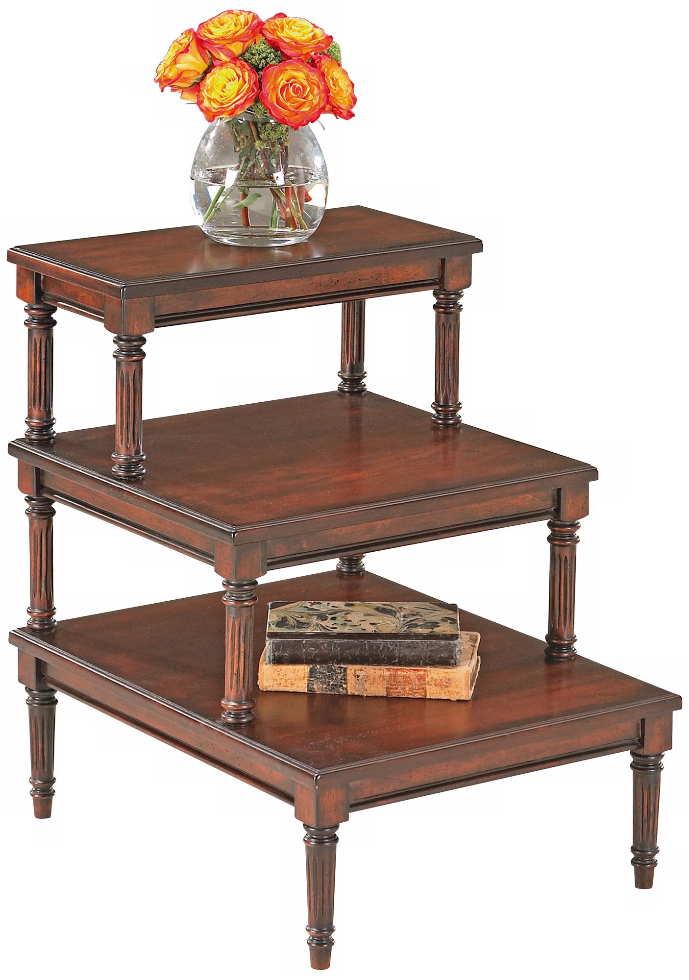 Plantation Cherry Step Table