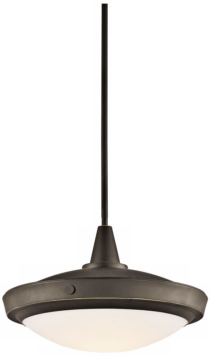 Kichler Fremont Olde Bronze 15" Wide Semi-Flush/Pendant