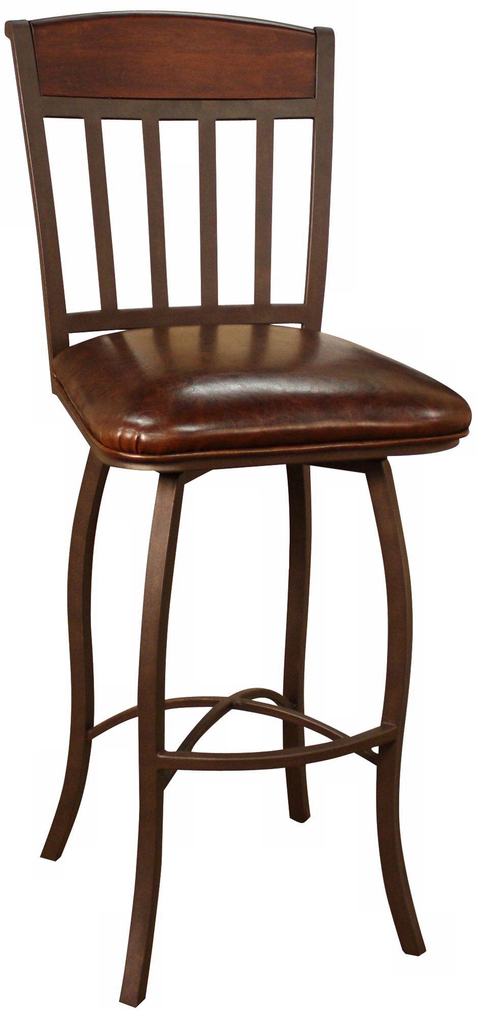 American Heritage Lancaster 24" High Swivel Counter Stool