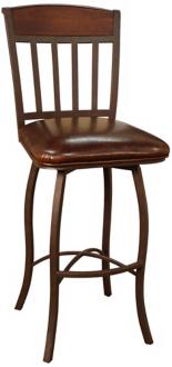 American Heritage Lancaster 30 High Swivel Bar Stool U5135
