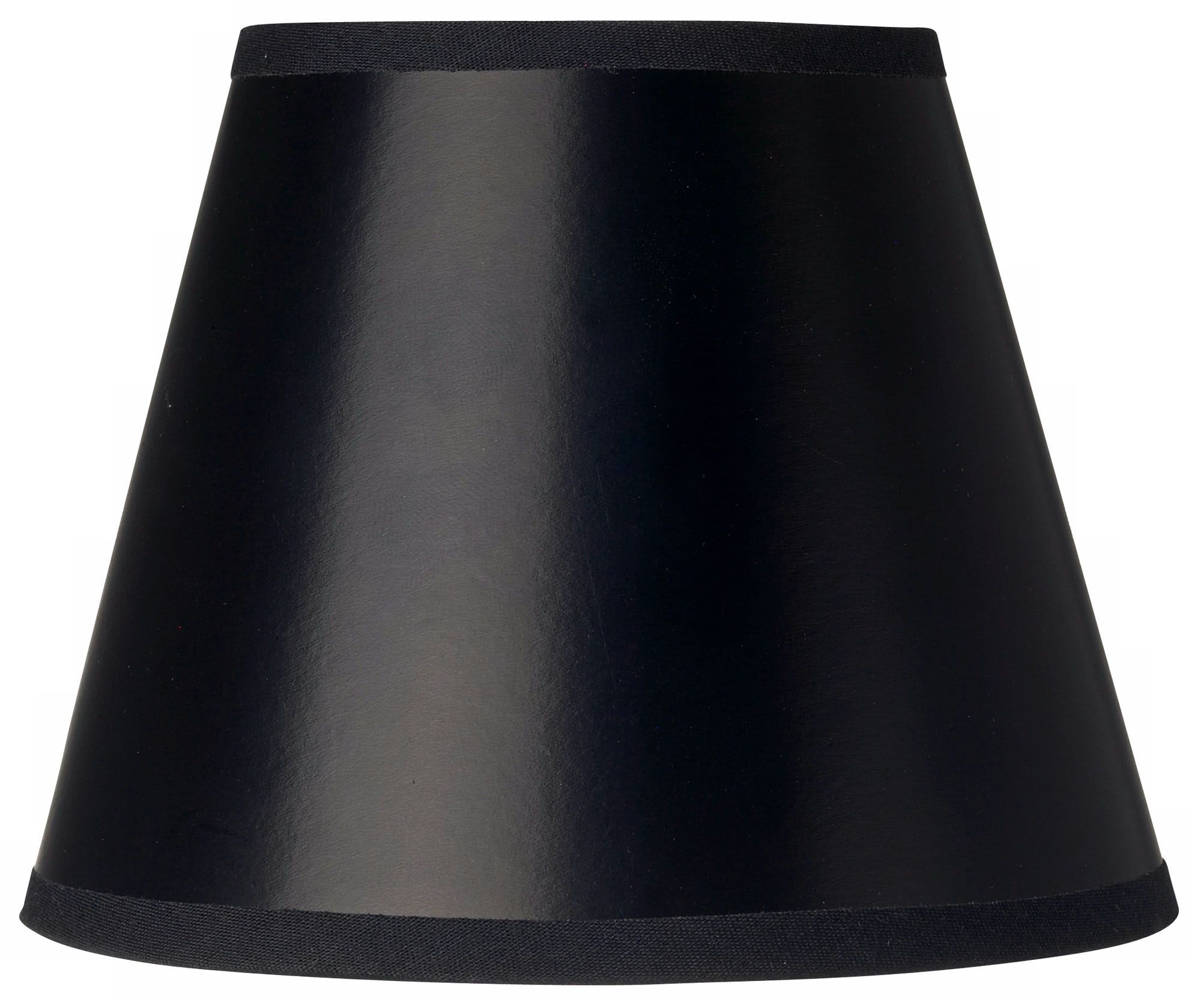 Black with Silver Foil Mini Shade 3x5x4 (Clip-On)