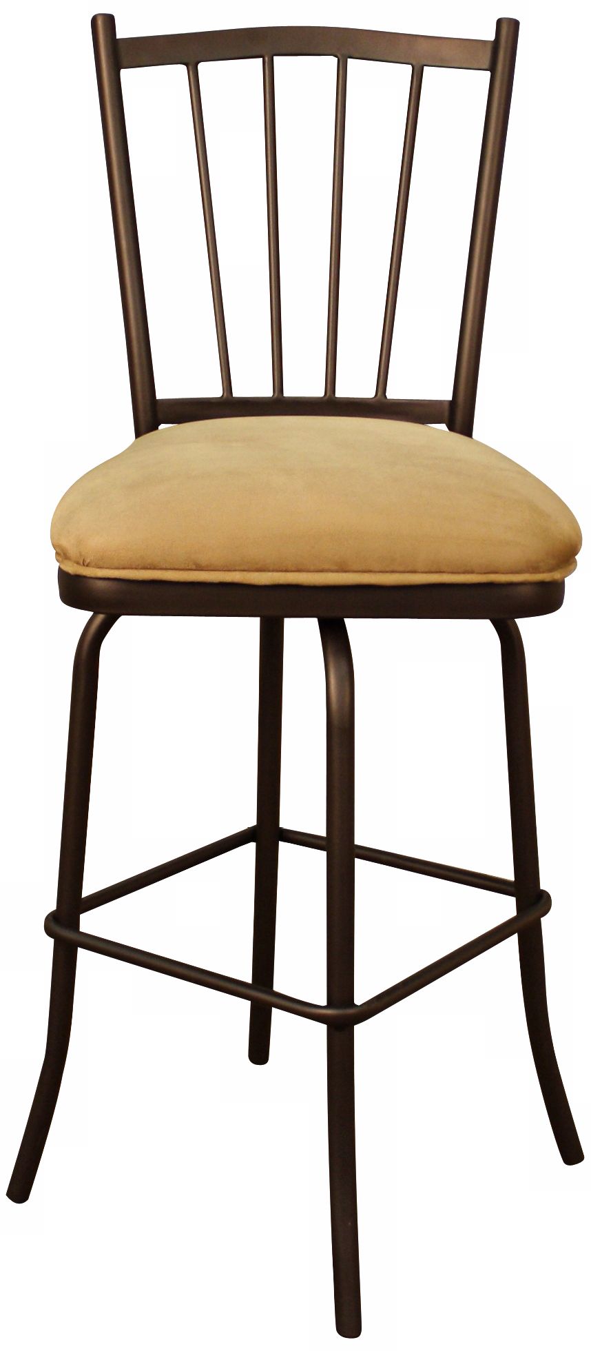 American Heritage Melody Pepper 24" Swivel Counter Stool