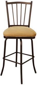 American Heritage Melody Pepper 24 Swivel Counter Stool U5181