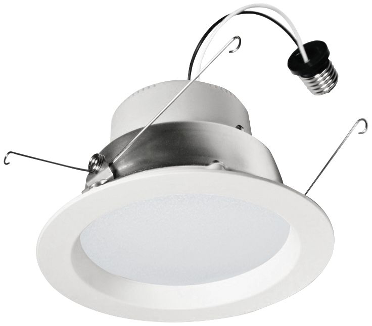 White 6" LED Retrofit Downlight