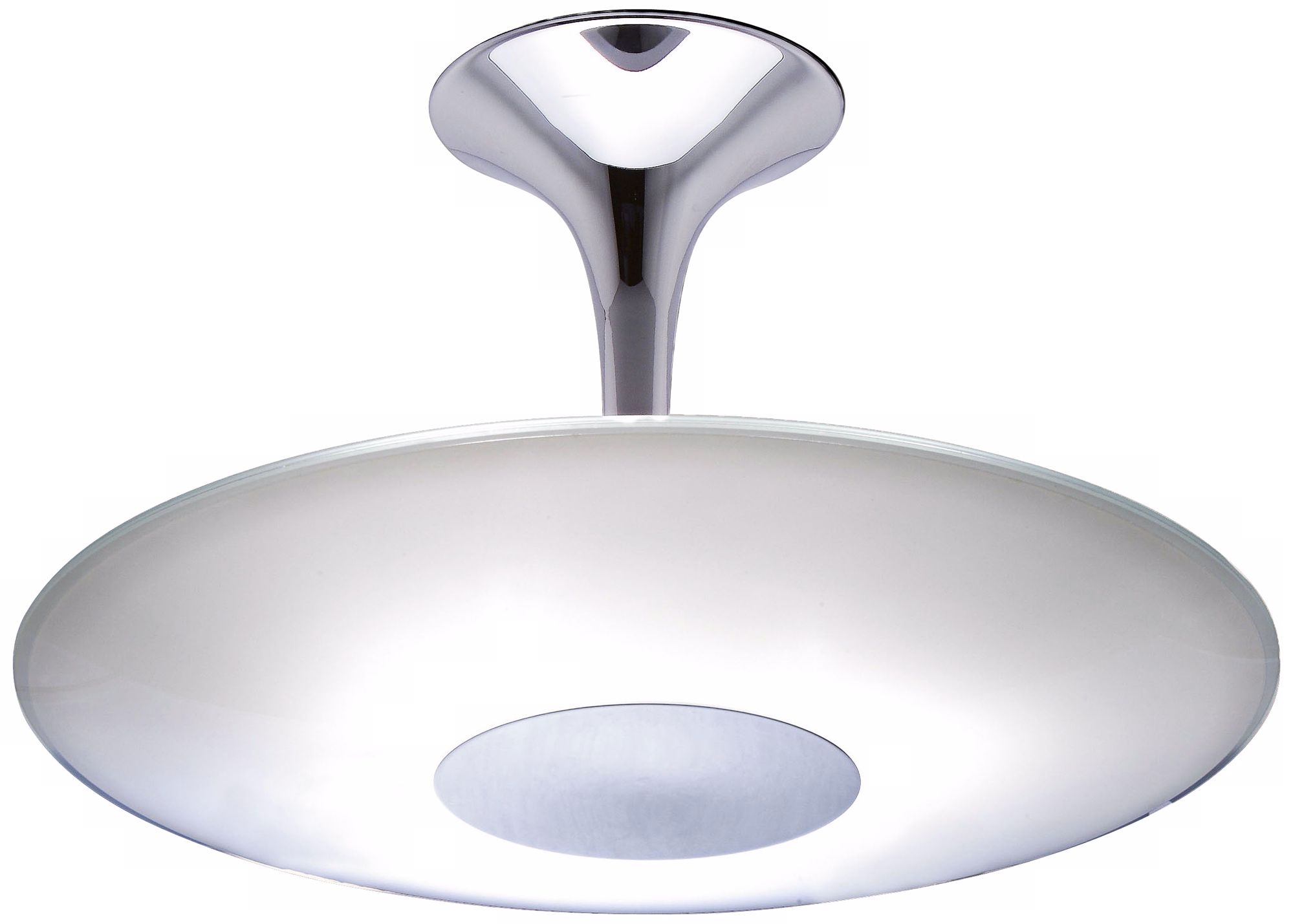 Holtkoetter Chrome 19 3/4" Wide Ceiling Light Fixture