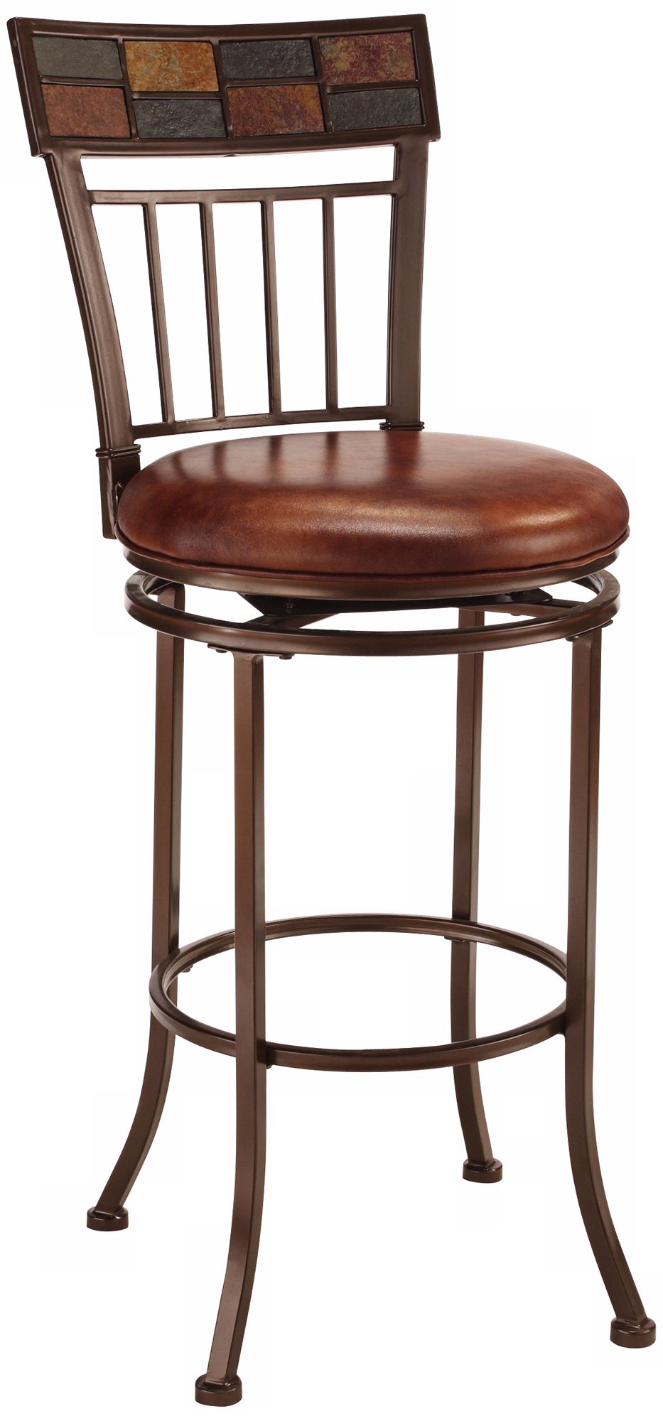 Hillsdale Montero Copper Finish 24" High Counter Stool