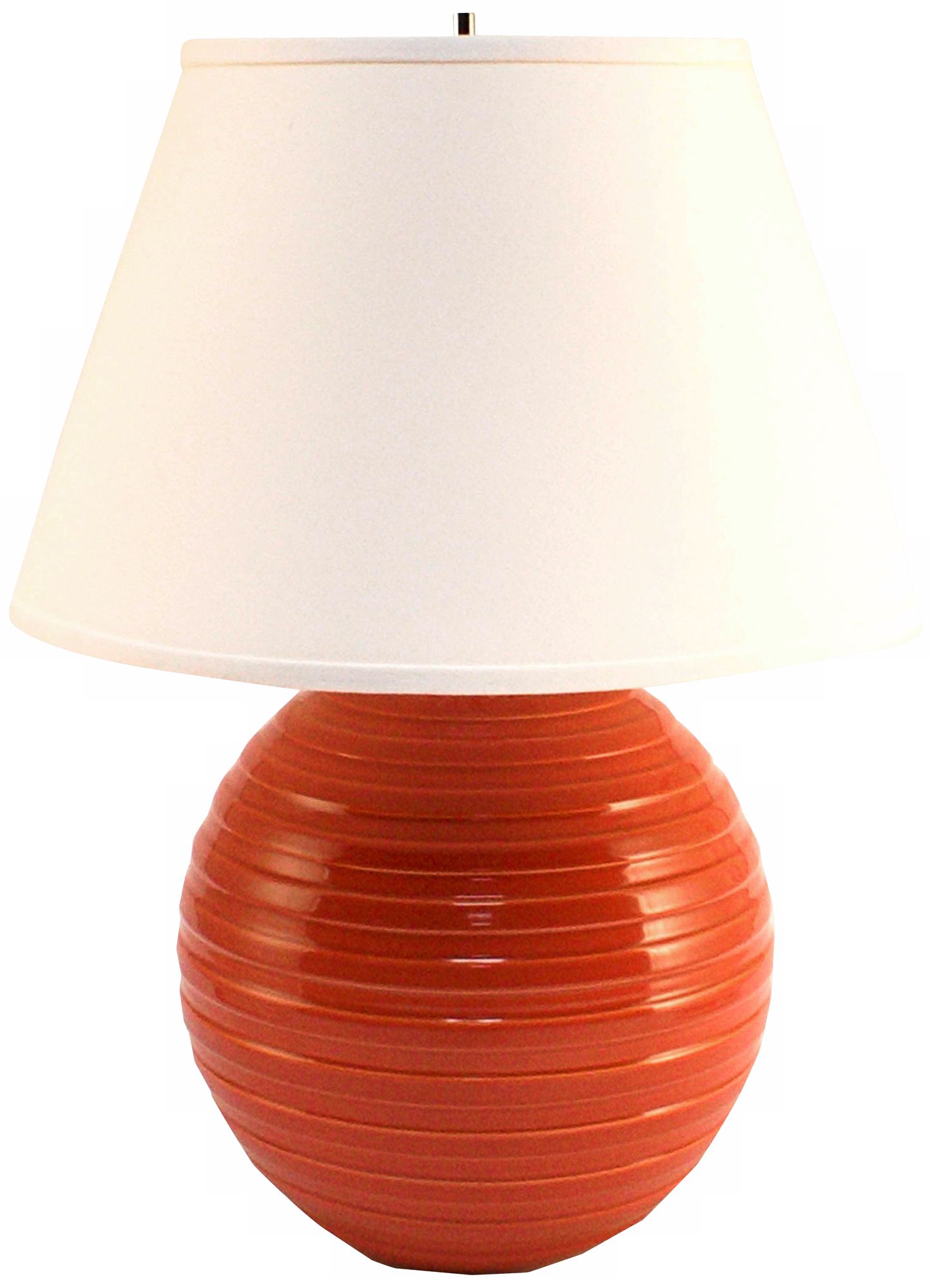 Haeger Potteries Paprika Centrifugal Ceramic Table Lamp