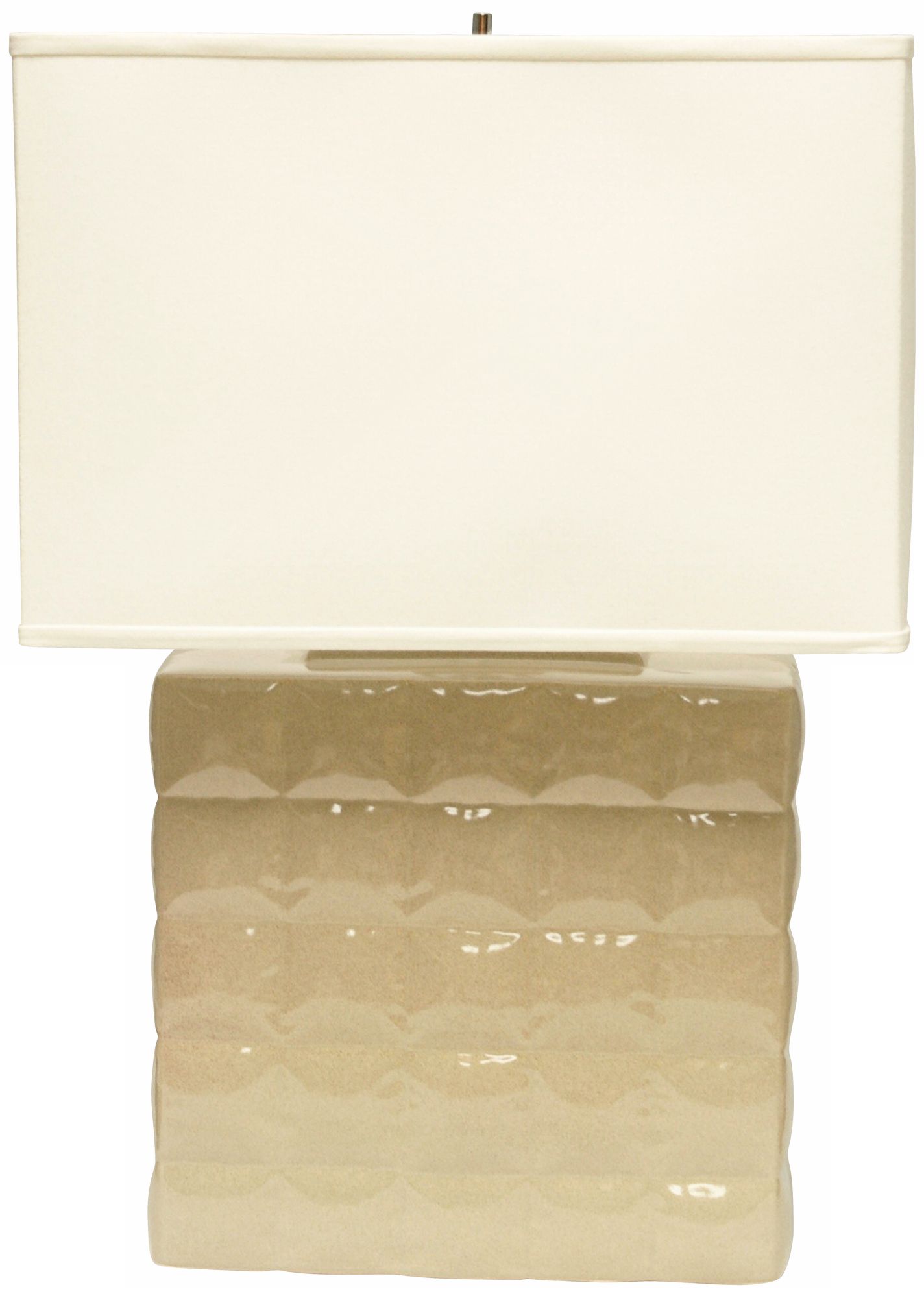 Haeger Potteries Puff Butterscotch Table Lamp
