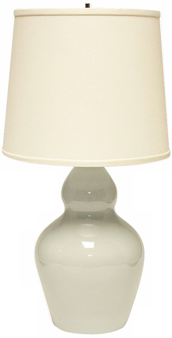 Haeger Potteries Double Gourd Mist Ceramic Table Lamp