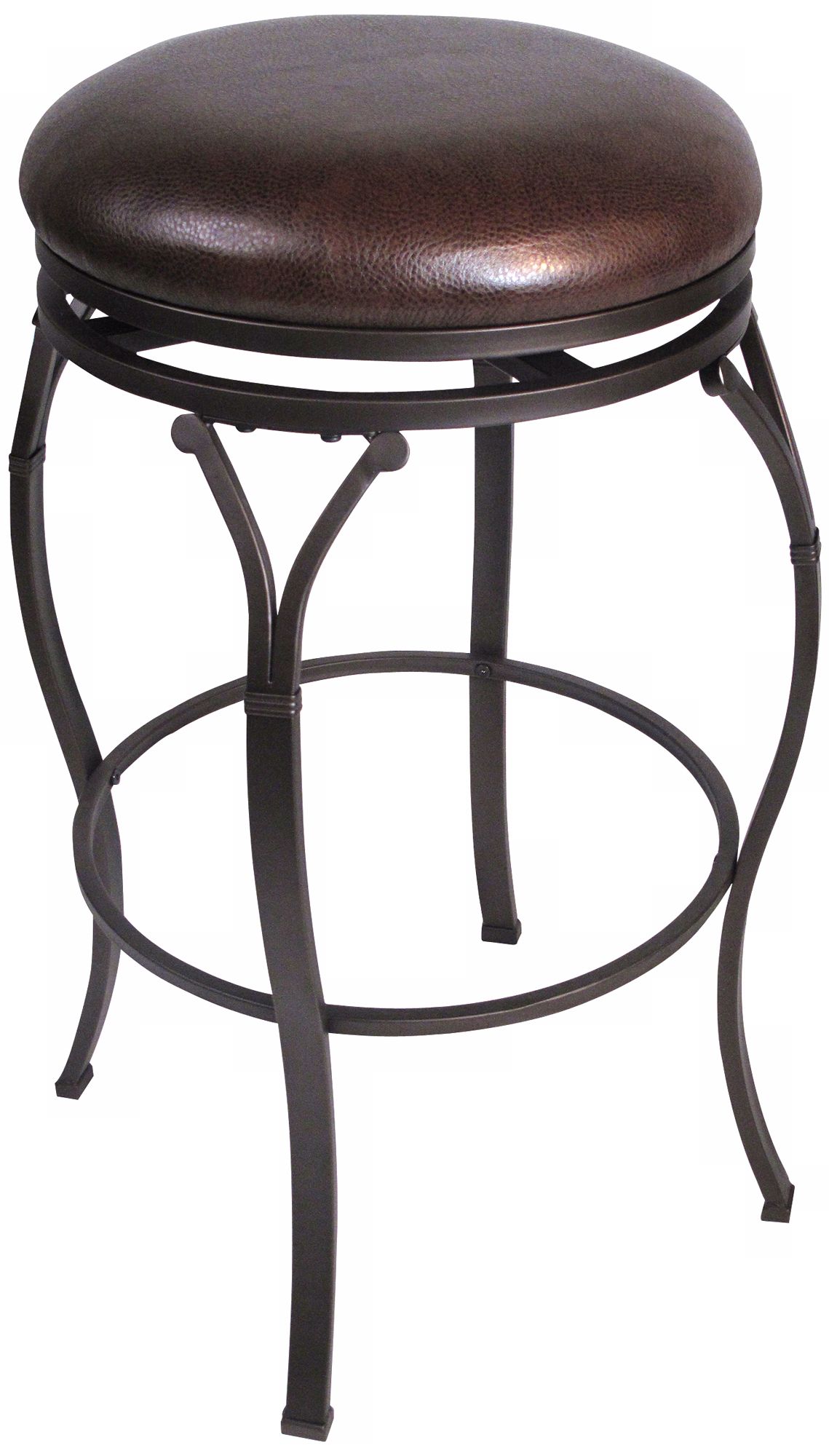 Hillsdale Lakeview Brown Backless 30" Bar Stool