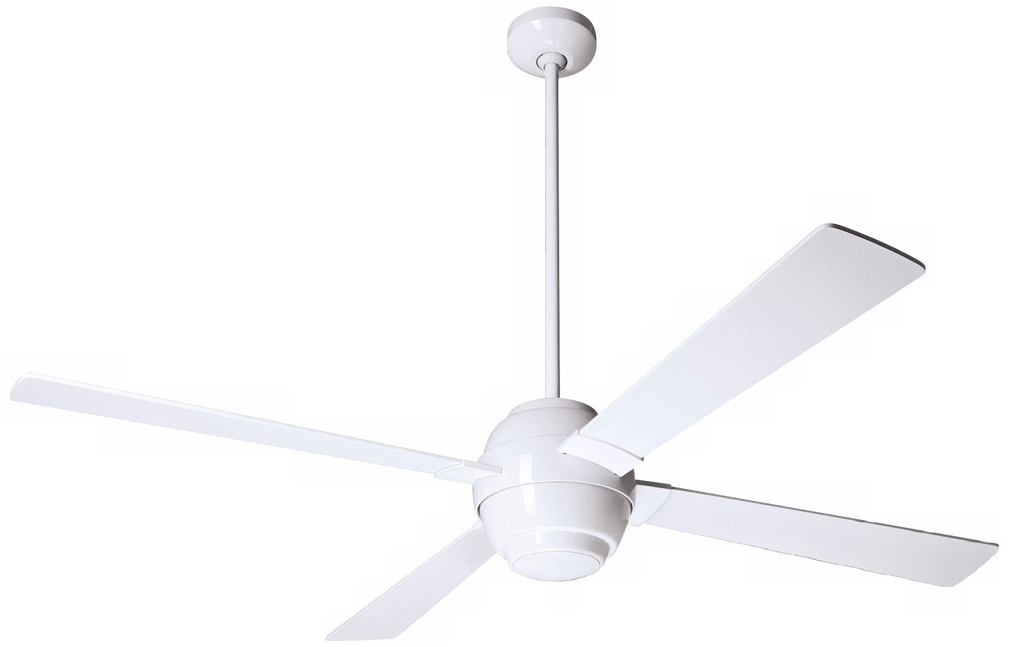 46" Modern Fan Gusto White Ceiling Fan